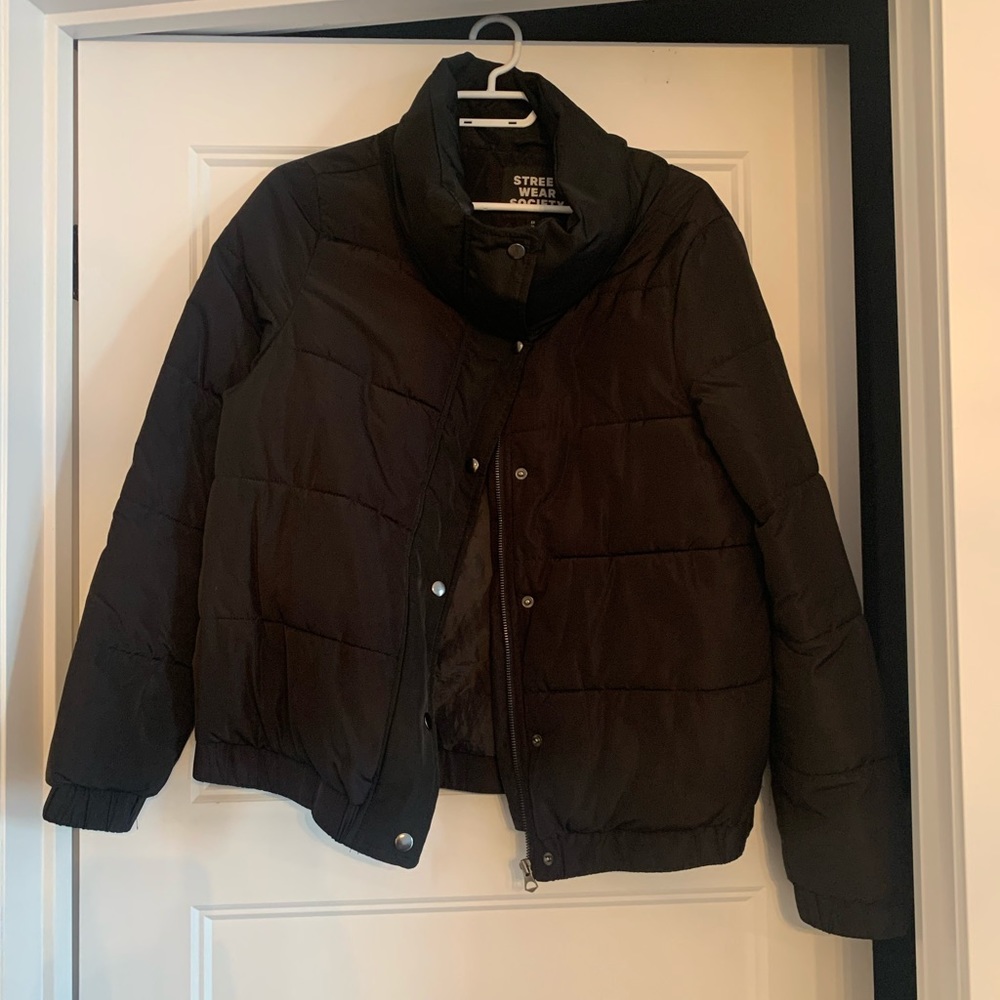 Oversized puffer jacket